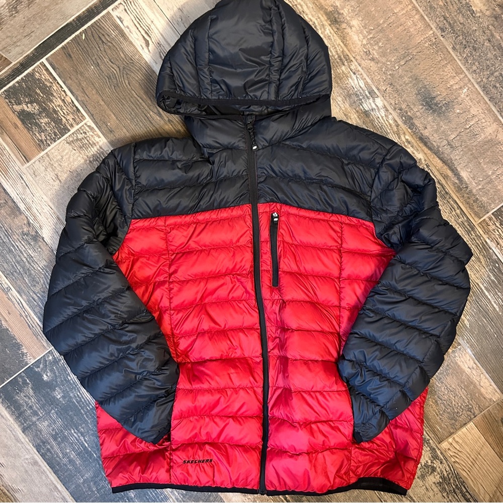 EUC Skechers Men’s Packable Coat Size XXL